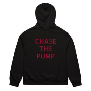 Chase The Pump - Oversized heavyweight hoodie